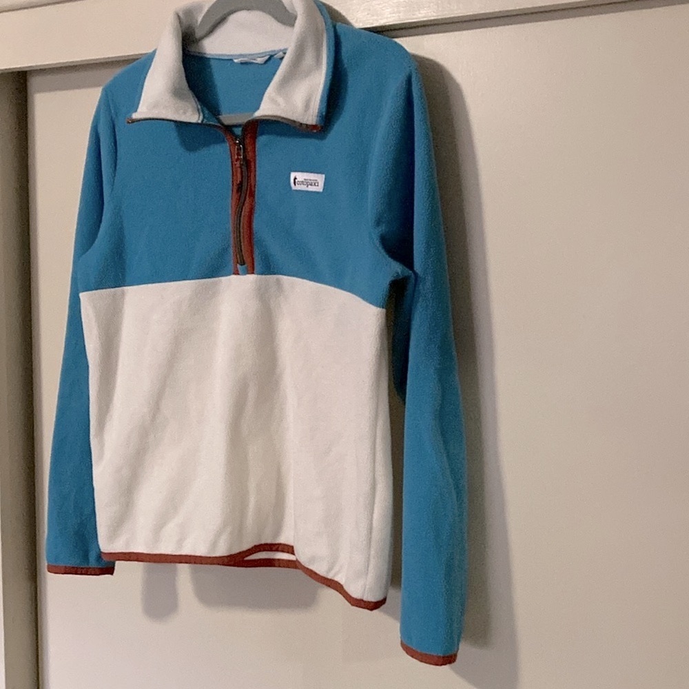 Cotopaxi fleece pullover half-zip, sz M